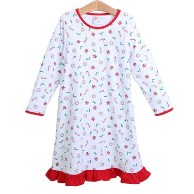 Candy Cane 18" Doll Gown Jellybean