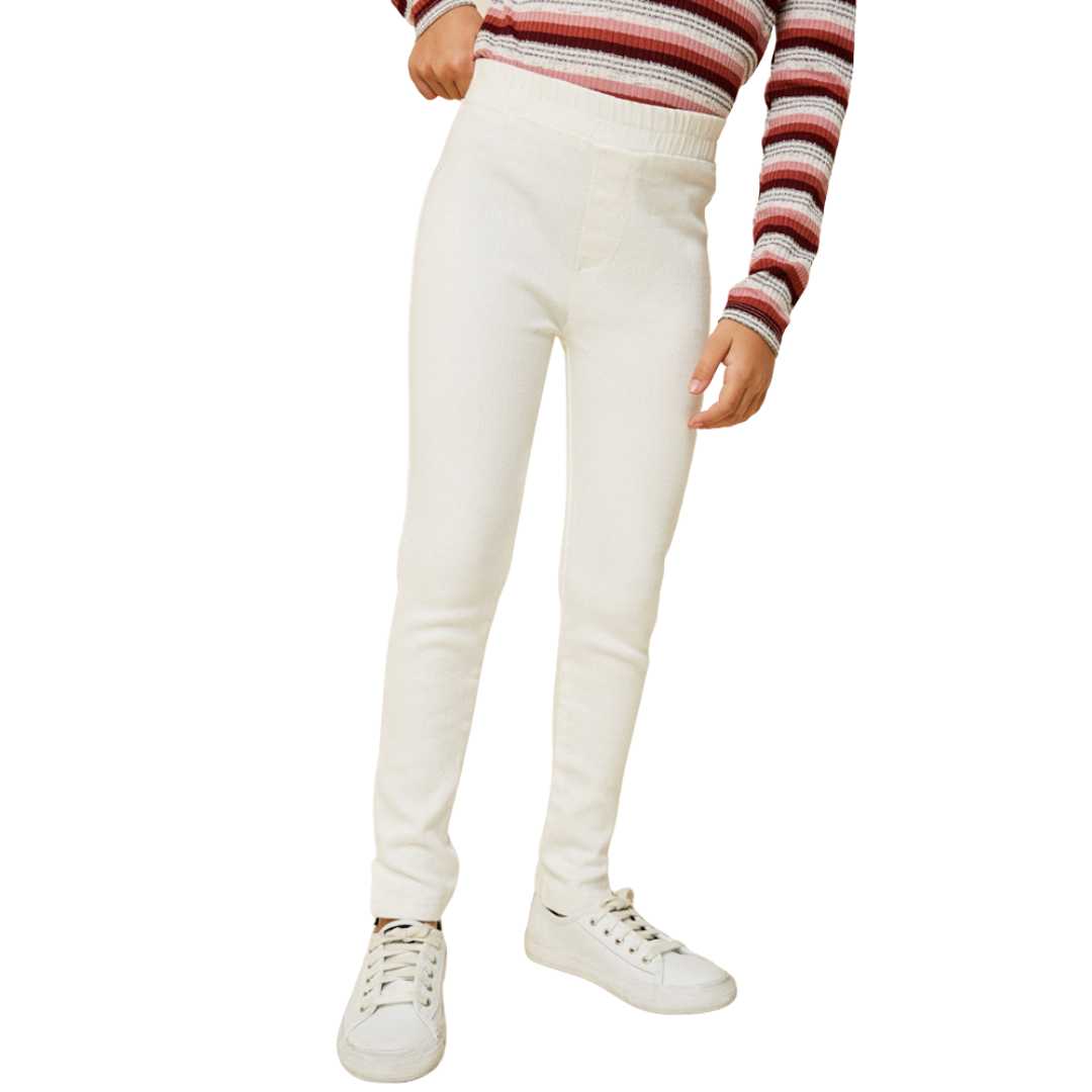 High-Rise Stretch Off-White Skinny Jeans Hayden Girls