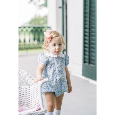 Josie Bubble in Blue Floral Lullaby Set