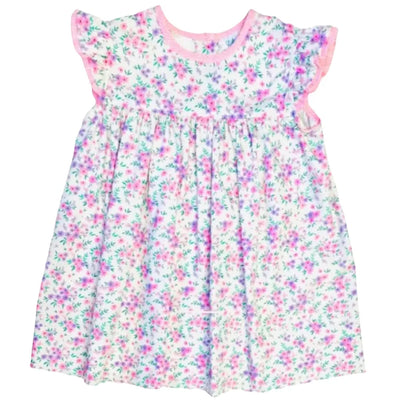Kinley Lavender/Pink Floral Dress Lulu Bebe