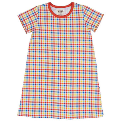 Mary Chase Primary Plaid Dress The Oaks