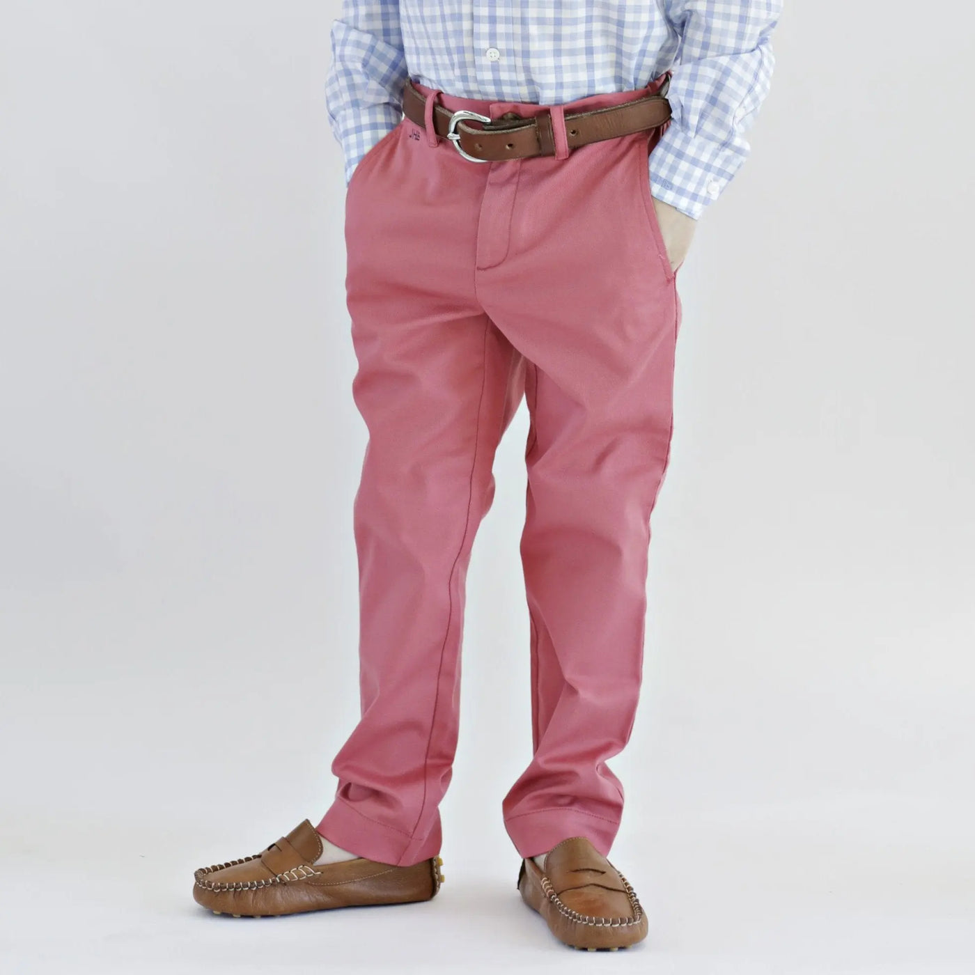 Palmetto Pants  Revolutionary Red Brown Bowen & Co.