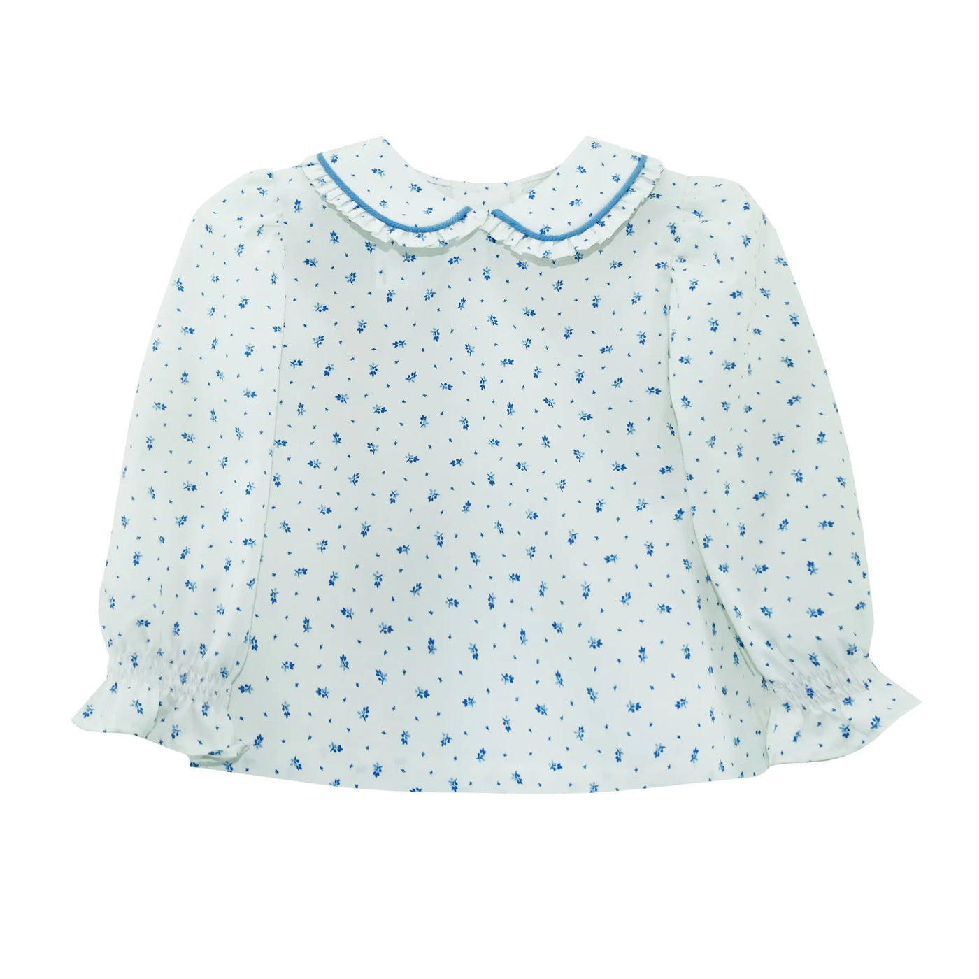 Periwinkle Blue Floral Blouse/Pants Set Zuccini Kids