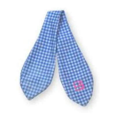 Tee Tie - Royal Blue Mini Gingham Set