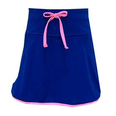 Tiffany Tennis Skort - Royal/Pink Set