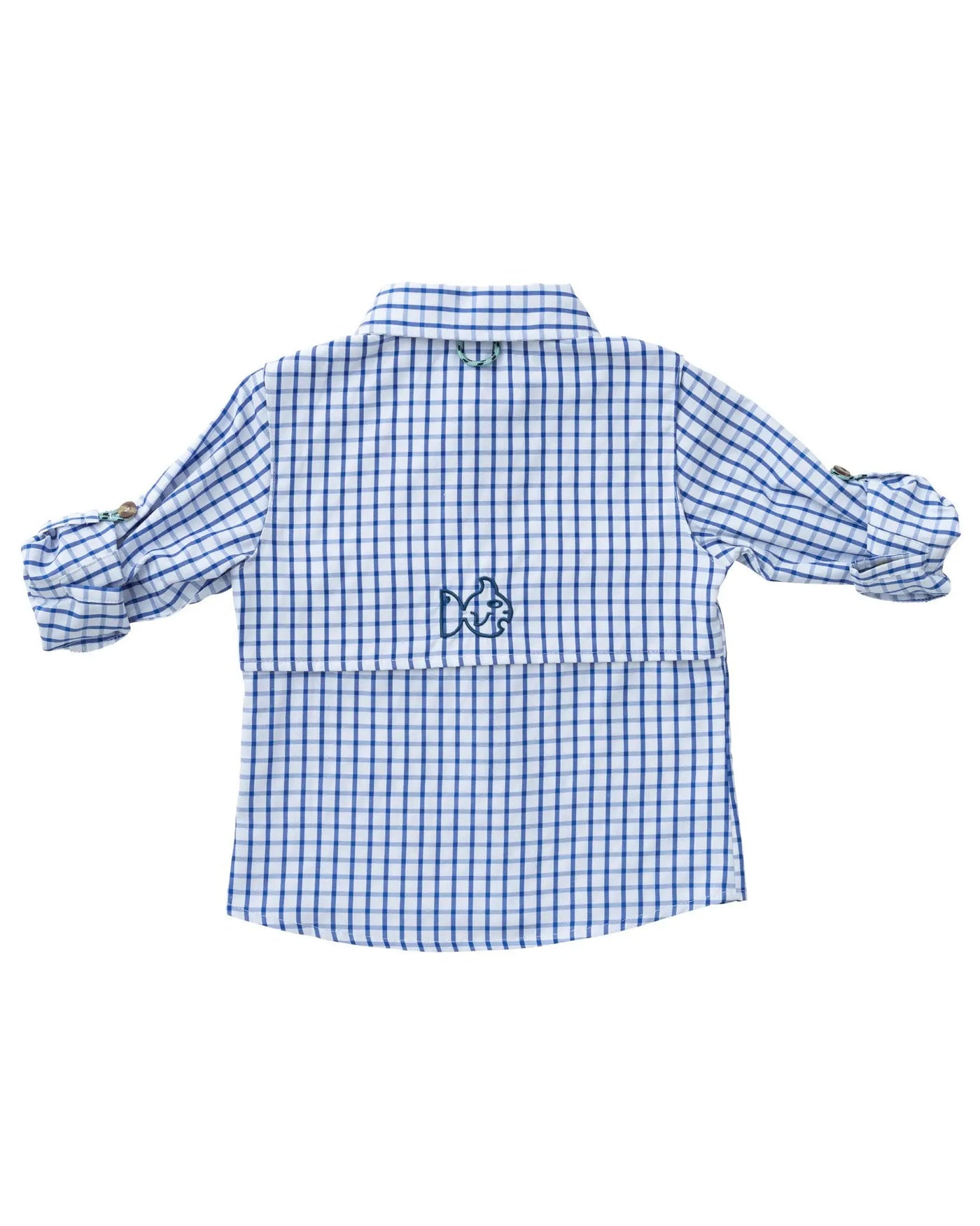 Vented Back Fishing Shirt in Blueberry Pie Prodoh